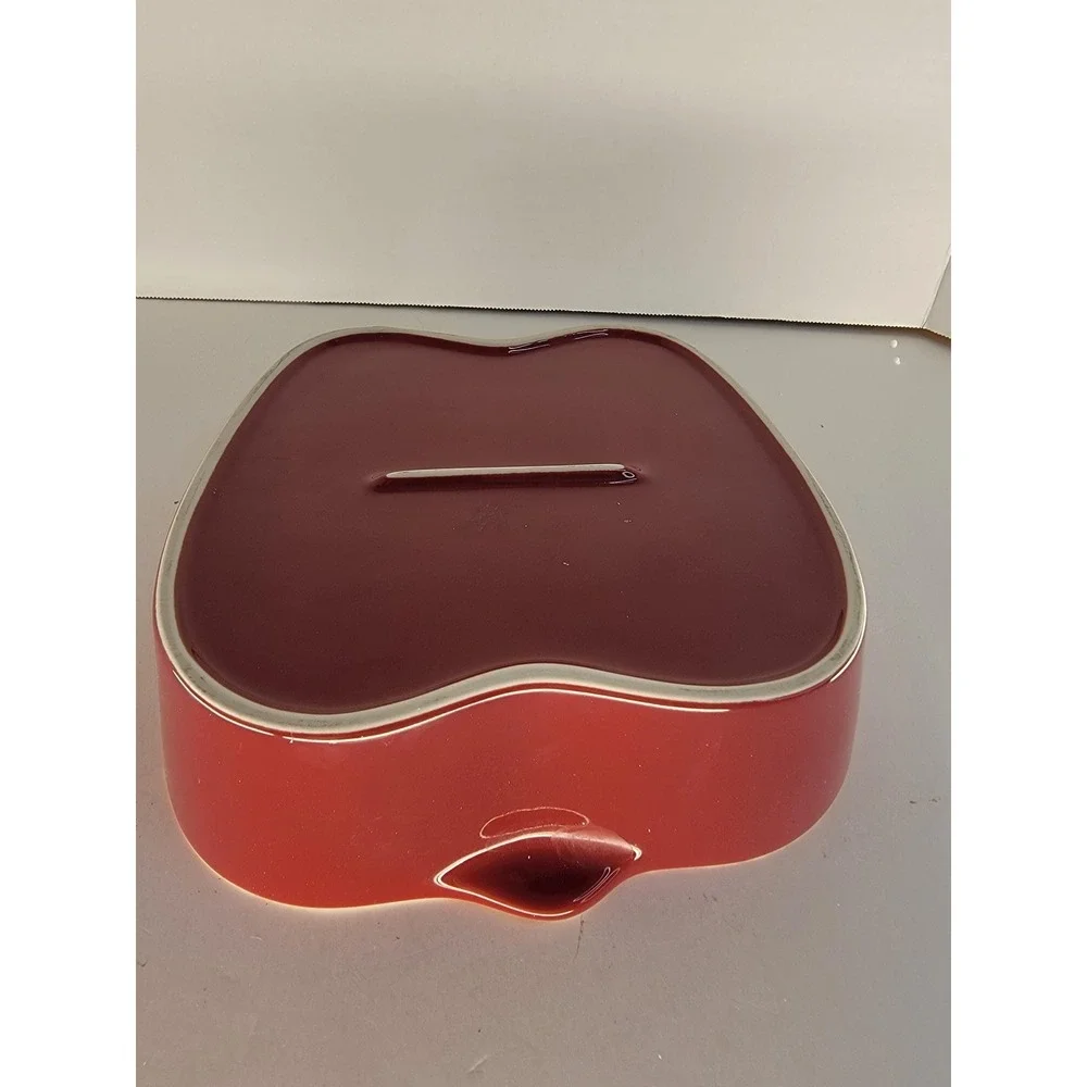 Cracker Barrel Sweet As Pie Apple Crisp Recipe Ceramic Cobbler Baker w Box
